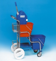 Úklidový vozík KAMZÍK, 2 košíky