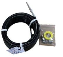 Potrubní čisticí sada HPW DN6 30 m, SAE100 R7, 3 trysky
