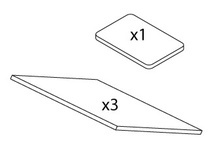 Filtr vstupní do vysavačů Nilfisk GU 305, 355, 455, 355 DUAL, 455 DUAL 