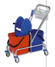 Úklidový vozík CLAROL 2x25 l bez košíku