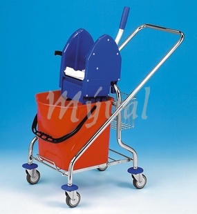Úklidový vozík REKORD 1x25 l, sklapovací