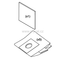 Sáčky do vysavačů Nilfisk Bravo - 5 ks