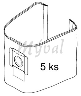 Sáčky do vysavačů WAP ALTO a Nilfisk ALTO ATTIX 550, 560, 590 - 5 ks