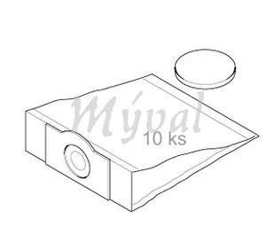 Sáčky do vysavače Nilfisk ALTO Saltix - 10 ks