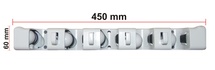 Šířka držáku 450 mm - výška držáku 60 mm
