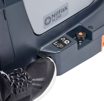 Nastavení stroje do transportní nebo pracovní pozice